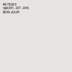 #E7E3E0 - Bon Jour Color Image